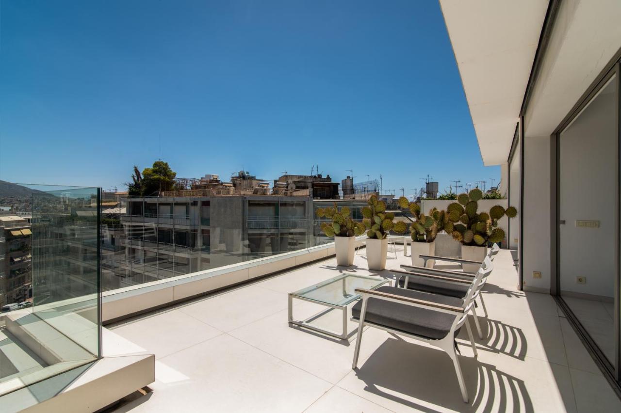 Apartament Kolonaki Square Panorama Penthouse Ateny Zewnętrze zdjęcie