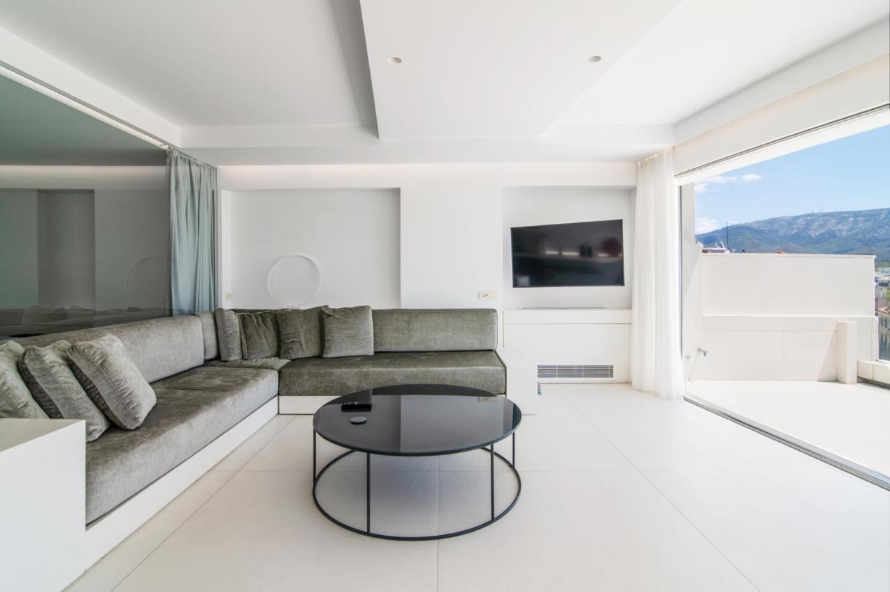 Apartament Kolonaki Square Panorama Penthouse Ateny Zewnętrze zdjęcie
