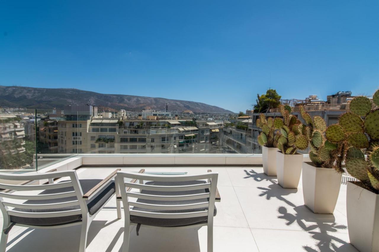 Apartament Kolonaki Square Panorama Penthouse Ateny Zewnętrze zdjęcie